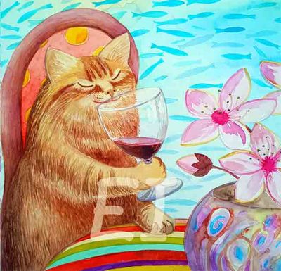 &quot;Cup cat&quot;