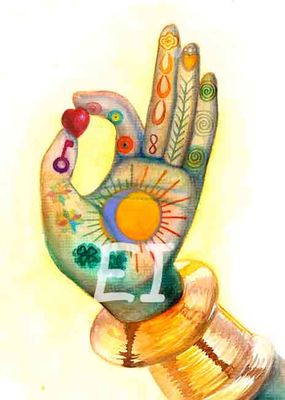 Digital &quot;Love hand&quot;