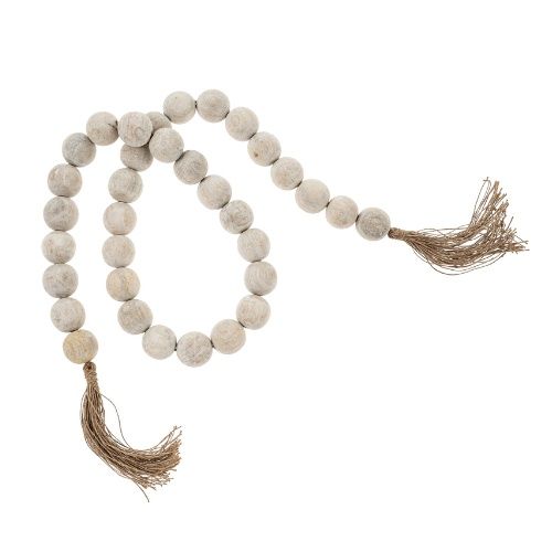 Giant Wooden Bead Garland