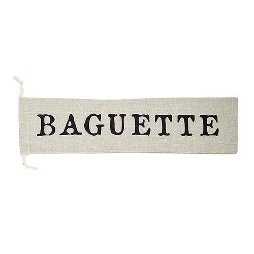 Linen Baguette Bag