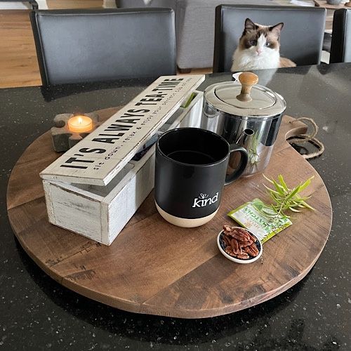 Oversized Round Wooden Board