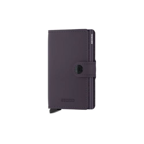 Mini Wallet Matte Dark Purple
