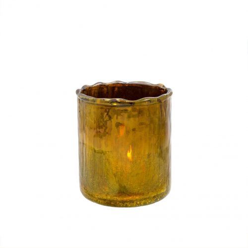 Gold Votive Moon