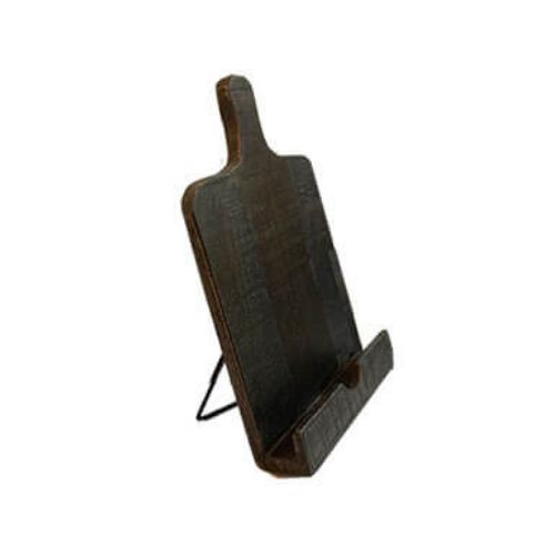 Wooden Book Stand Charcoal