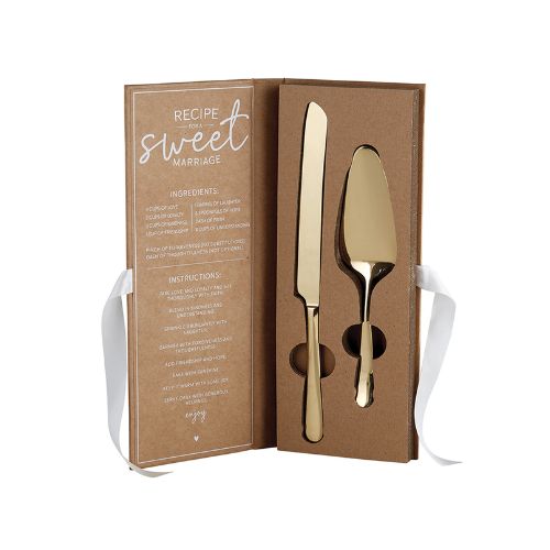 Wedding Cake Serving Set