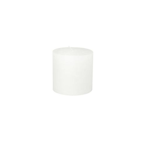 White Candle - 10 x 10 cm