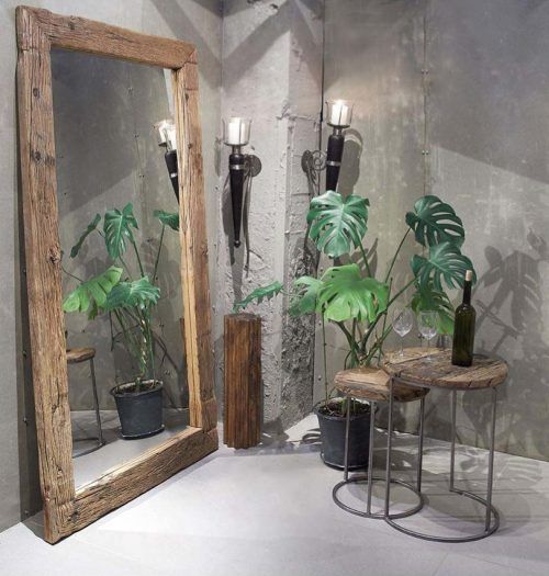 Full Size Reclaimed Mirror. 40"x71"