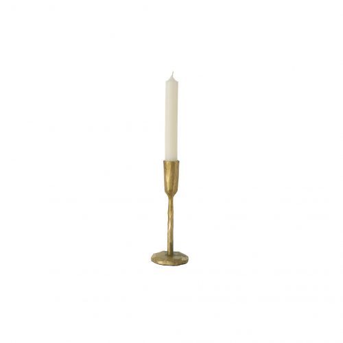 Gold Forged Candlestick M
