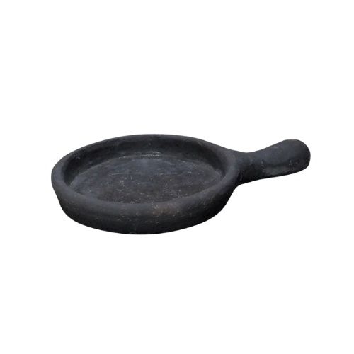 Black Handcraft Plate - S