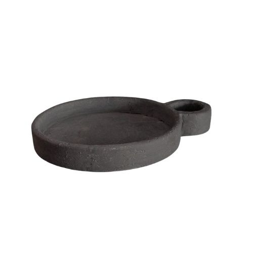 Plate Atmosphere Black - L