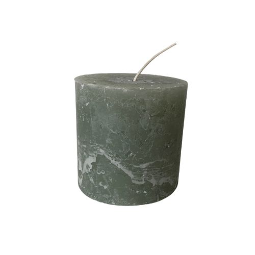 Sage Green Candle - 10 x 10 cm