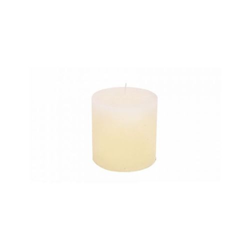 Cream Candle - 10 x 10 cm