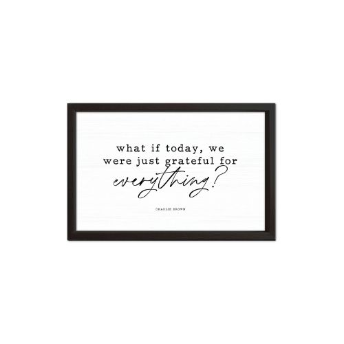 Wood Sign - What if Today