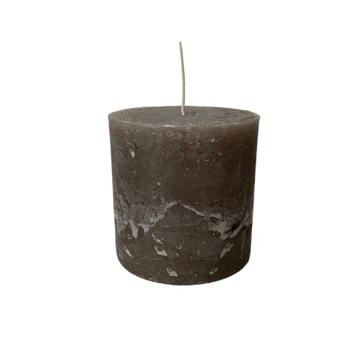Brown Candle - 10 x 10 cm