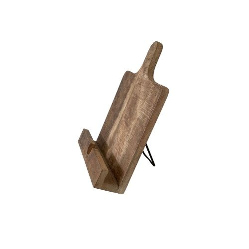 Wooden Book Stand Natural L