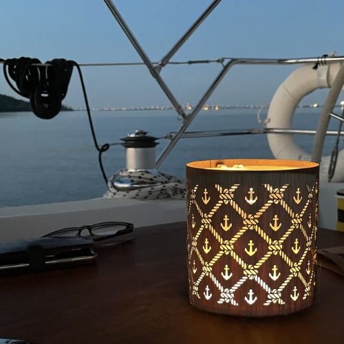 Lantern Cozy L - Nautical