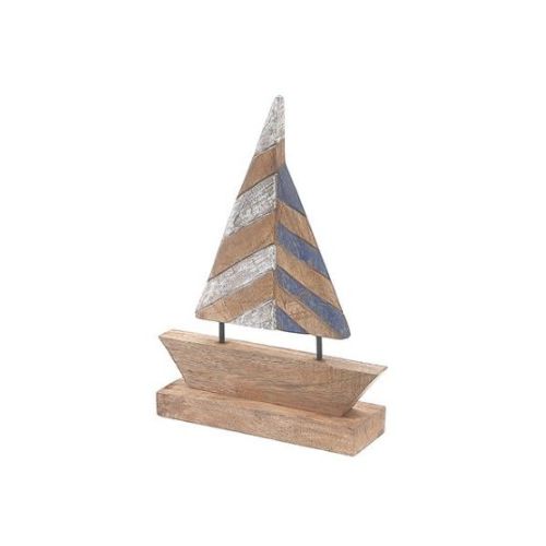 Mango Wood Ship Stand