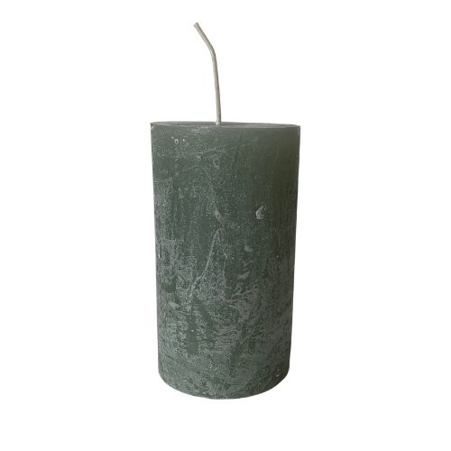 Sage Green Candle - 7 x 12 cm