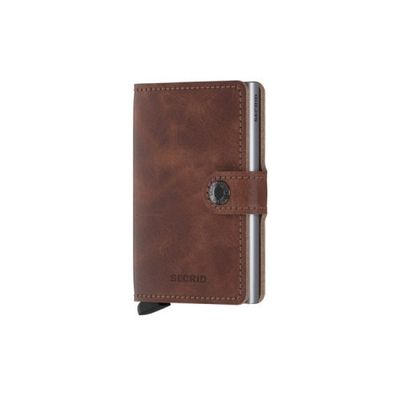 Mini Wallet Vintage Brown