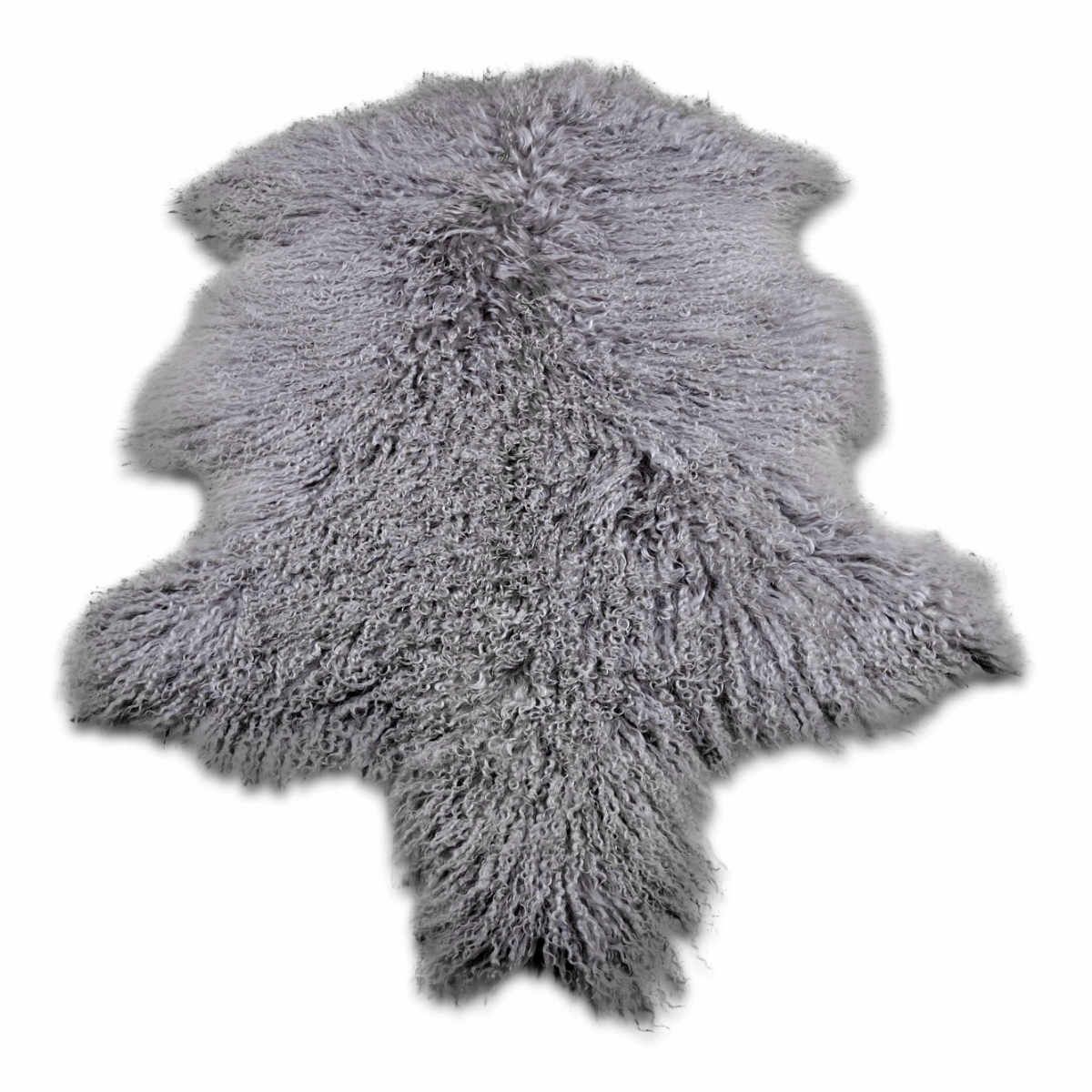 Tibetan Sheep Rug Grey