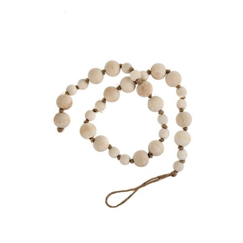 Wooden Prayer Beads - Natural