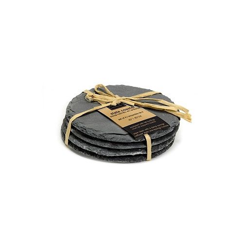 Natural Slate Coaster - Round