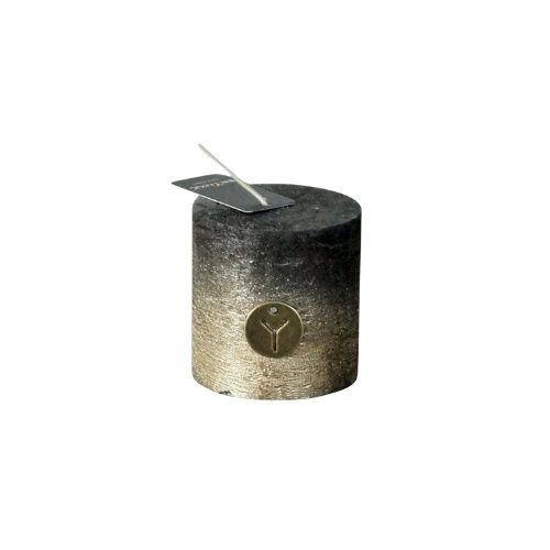 Black Gold Candle - 7 x 7 cm