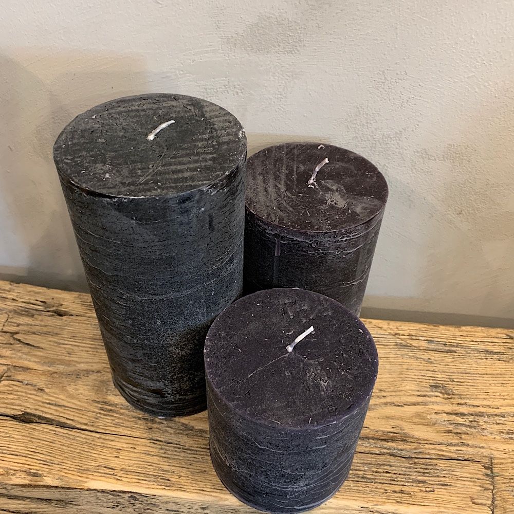 Black Candle - 10 x 15 cm