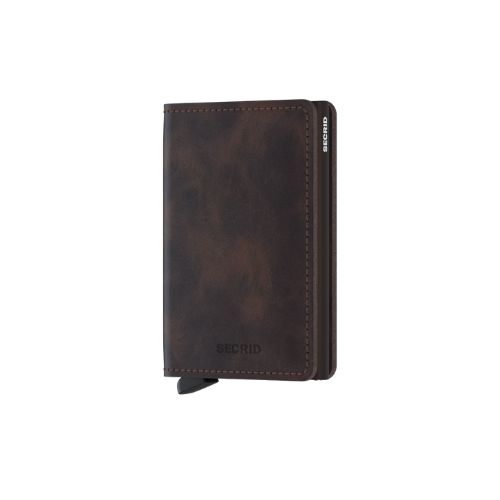 Slim Wallet Vintage Chocolate