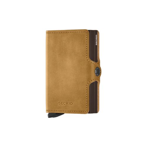 Twin Wallet Vintage Ochre