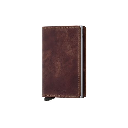 Slim Wallet Vintage Brown