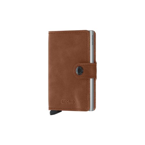 Mini Wallet Vintage Cognac