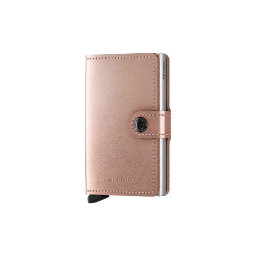 Mini Wallet Metallic Rose