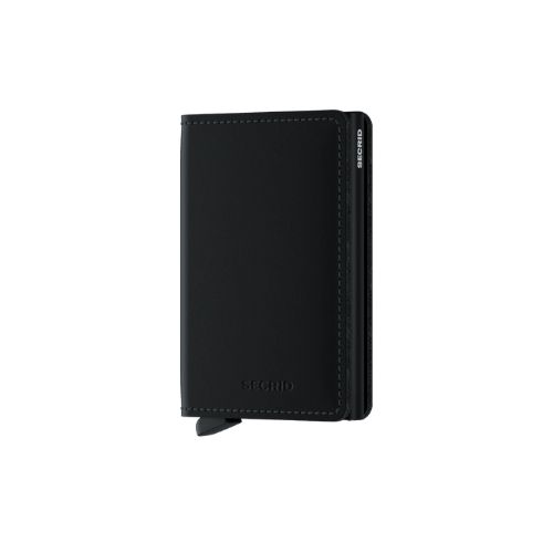 Slim Wallet Matte Black