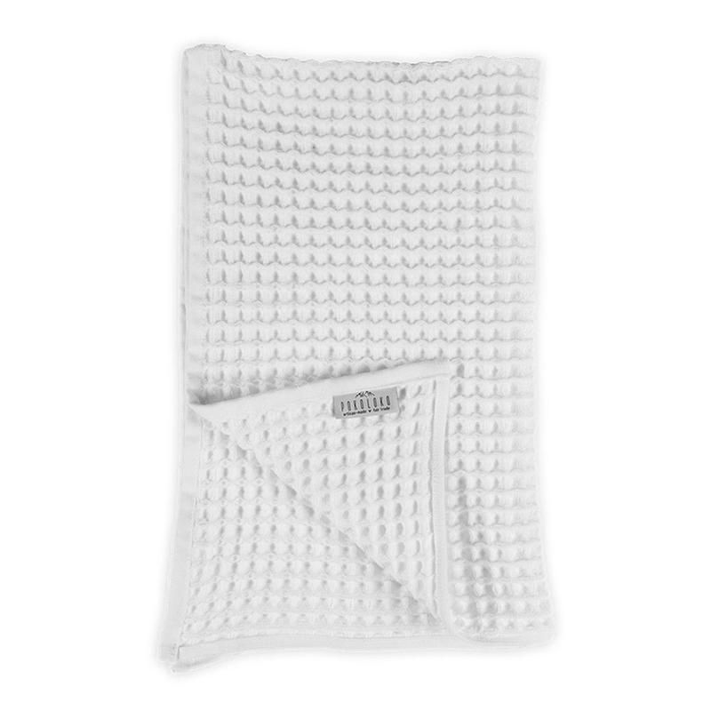 Waffle Hand Towel  - White