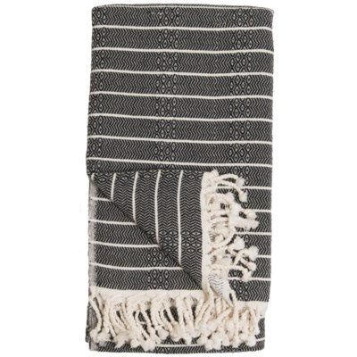 Striped Bamboo Towel - Monochrome