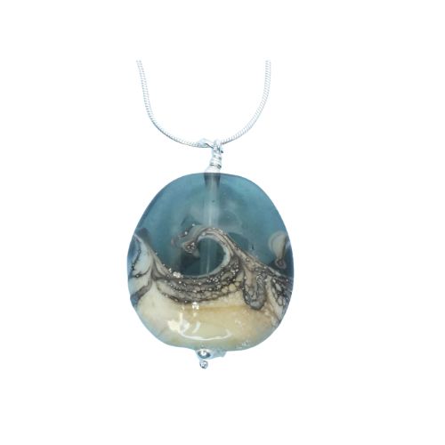Glass Pendant Necklace Assorted