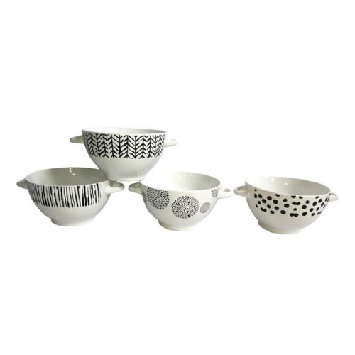 Graphic Bowls 4 Asst