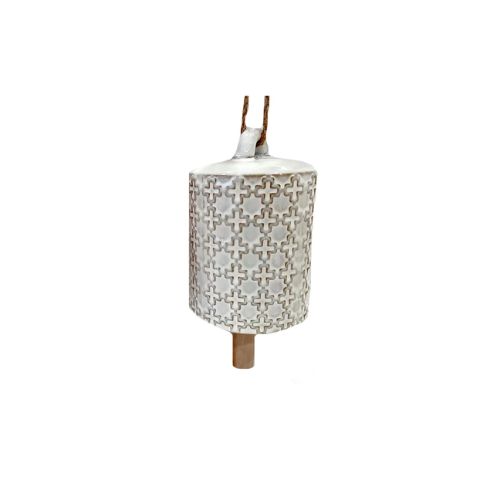 White Ceramic Bell