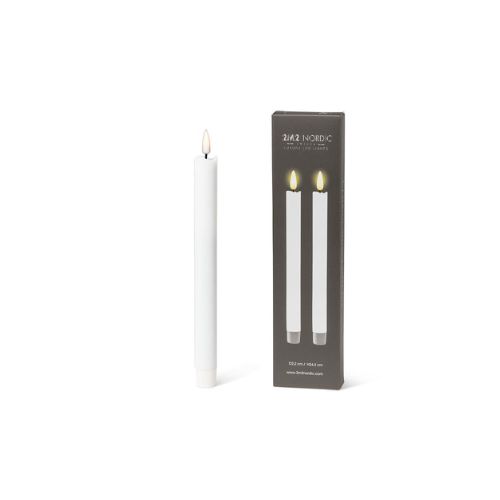 S/2 LED Taper Candle