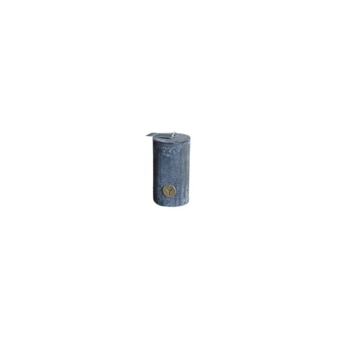 Mystic Grey Candle - 7 x 12 cm