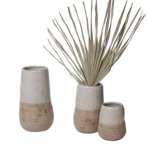 Two Toned Ceramic Vase L