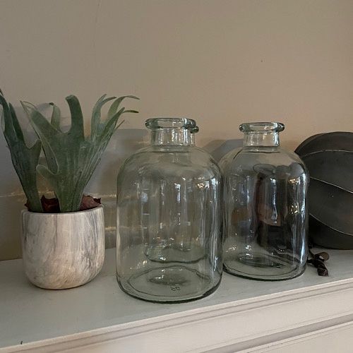 Apothecary Bottle Clear