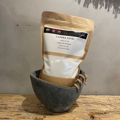 Candle Sand + Bowl