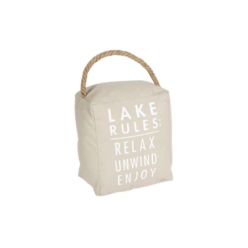 Door Stopper - Lake Rules