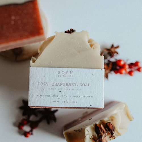 Soap Bar - Cozy Cranberry