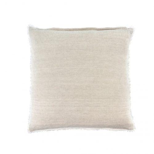 24X24 Lina Linen Pillow - Chambray
