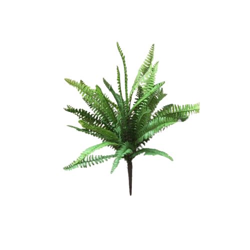 19" Faux Boston Fern