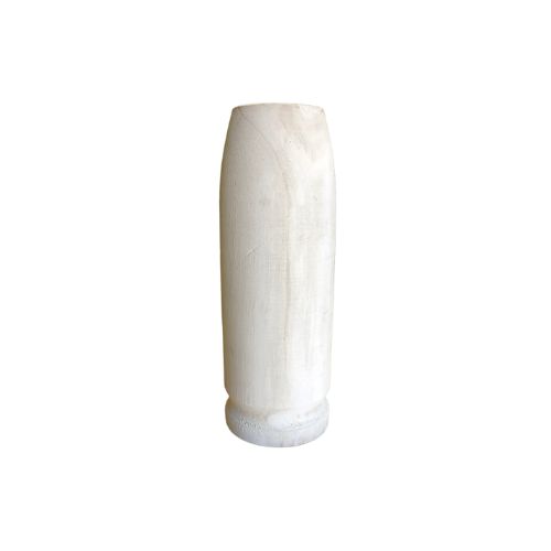 Tall Wooden Vase
