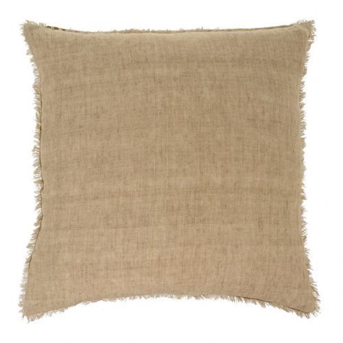 24X24 Lina Linen Pillow - Dune